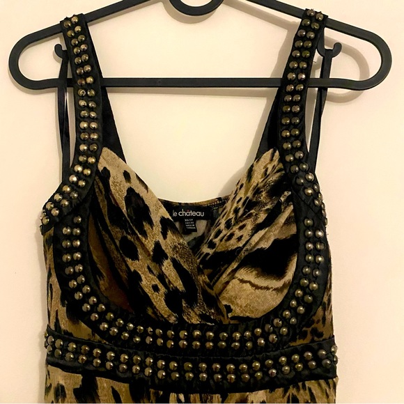 Château Women’s Dress Leopard Print - Picture 6 of 6